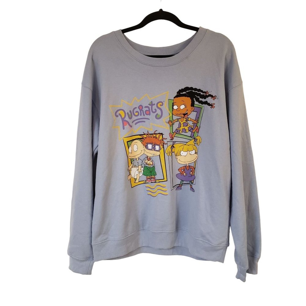 Rugrats sweater size Large nickolodeon‎ blue